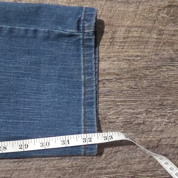 George Men's Size 38x34 Straight Leg Medium Wash - Picture 6 of 10